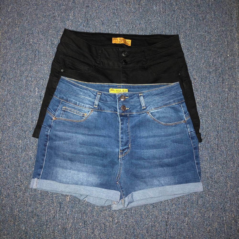 NWOT FashionNova 2Bundle Denim Shorts